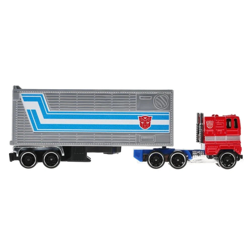 Hot Wheels Transformers Track Fleet Optimus Prime 1/64