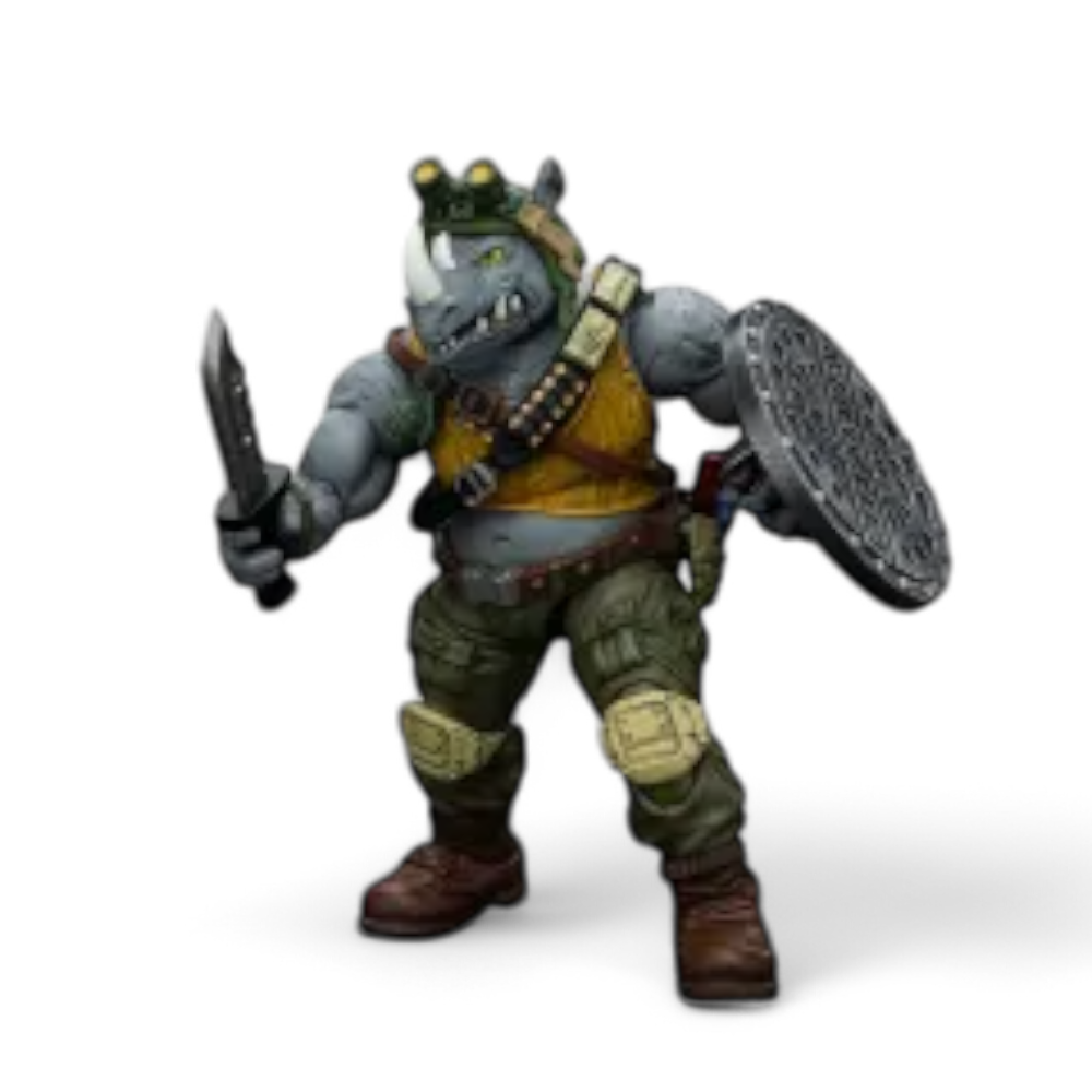 TMNT Rocksteady 1/18