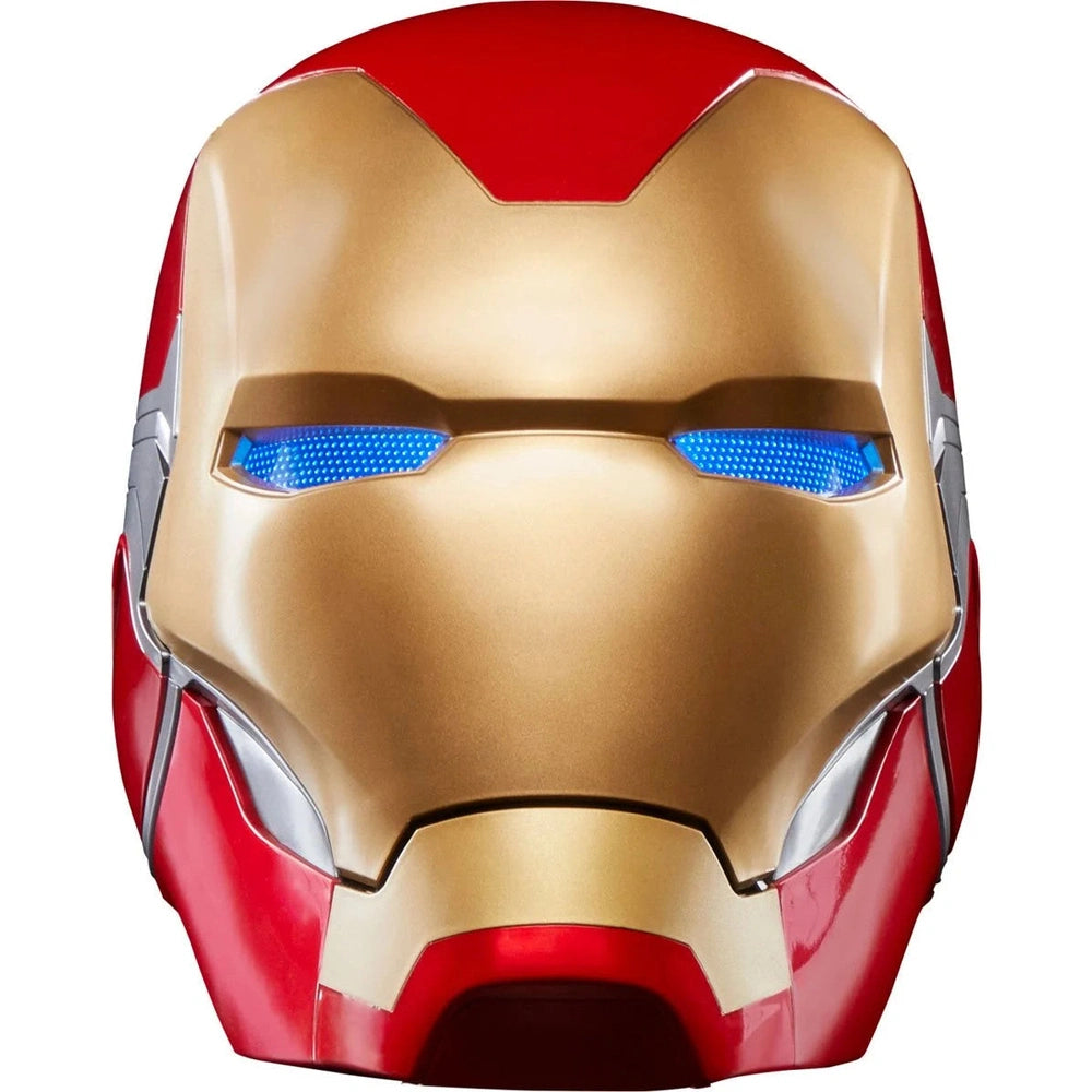 Casco de iron man que se abre sale