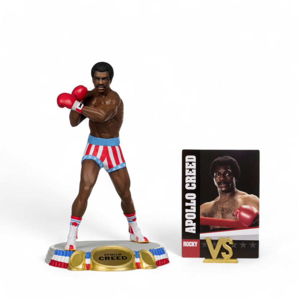 Movie Maniacs Rocky Apollo Creed 6" Limited Edition Platinum Version