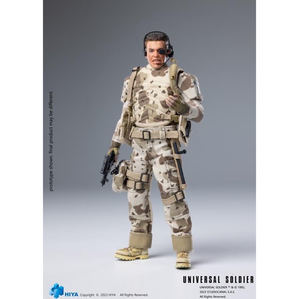 Universal Soldier Exquisite Super Series Luc Deveraux PX Previews Exclusive 1/12