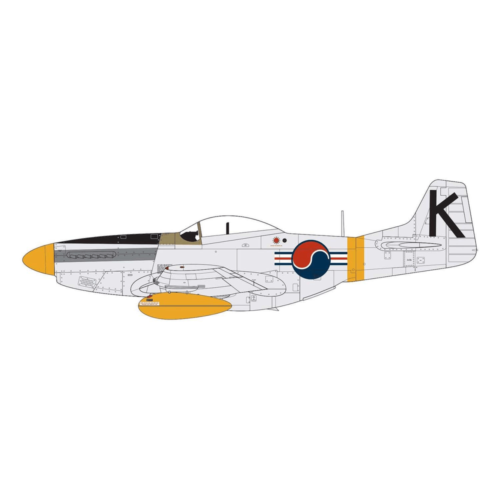 North American F-51D Mustang Model Kit 1/72