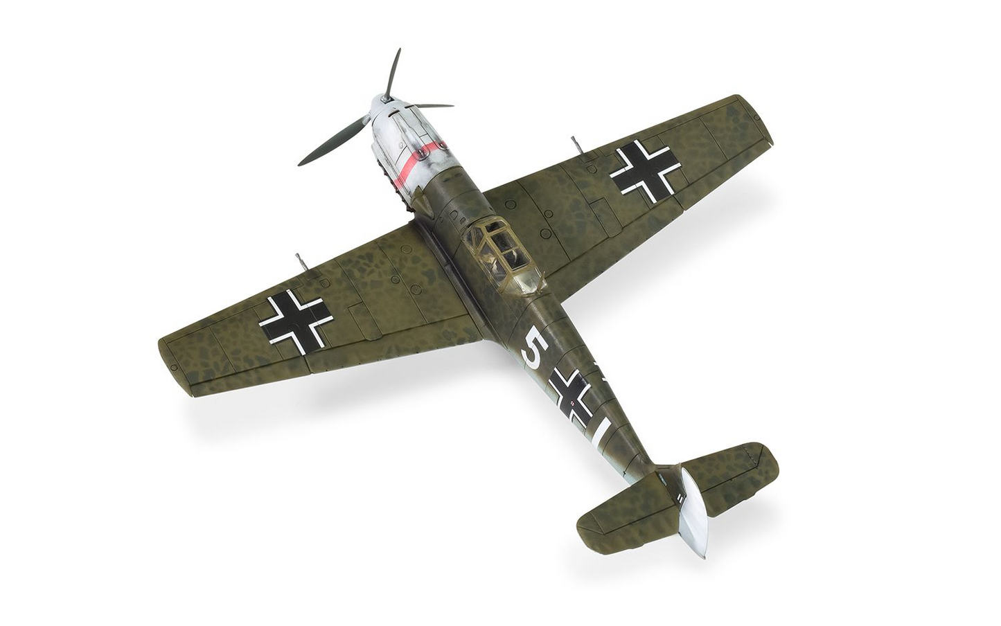 Messerschmitt Bf-109E-4 Model Kit 1/72