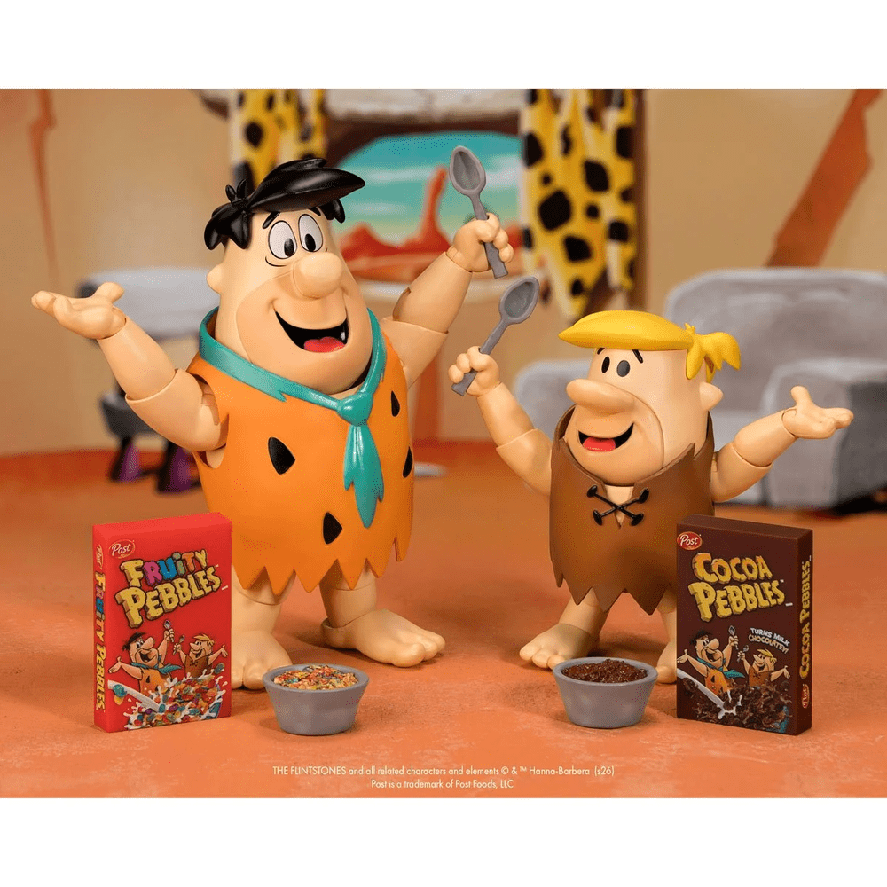 The Flintstones Cocoa Pebbles Barney Rubble Pablo Mármol 1/12