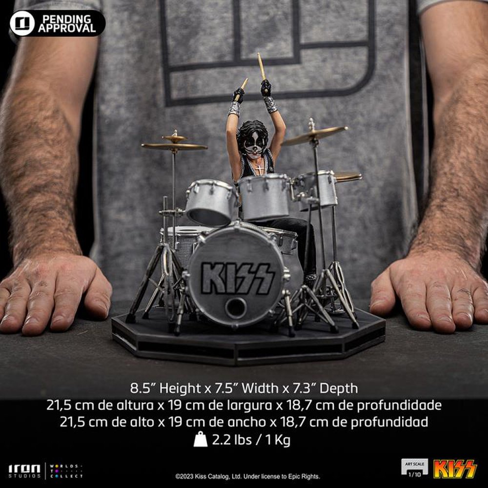 KISS Peter Criss The Catman Art Scale Limited Edition 1/10