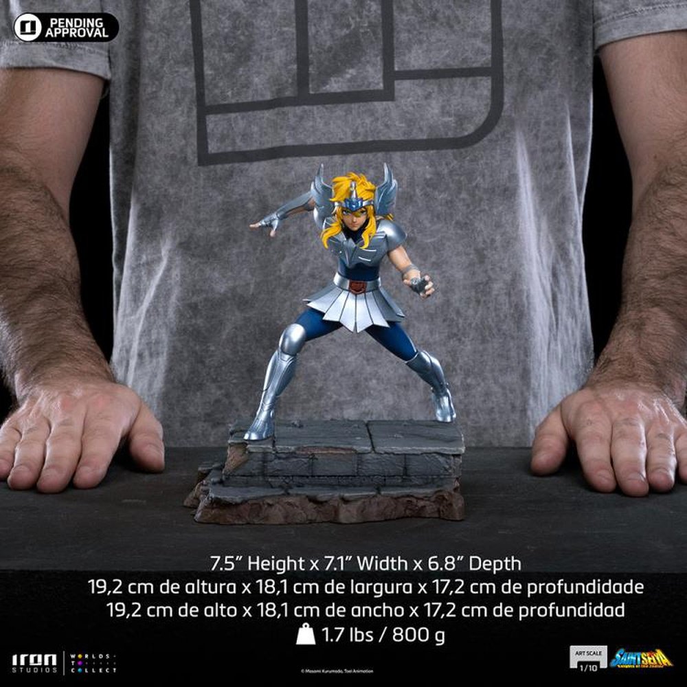 Saint Seiya Cygnus Hyoga Art Scale Limited Edition 1/10