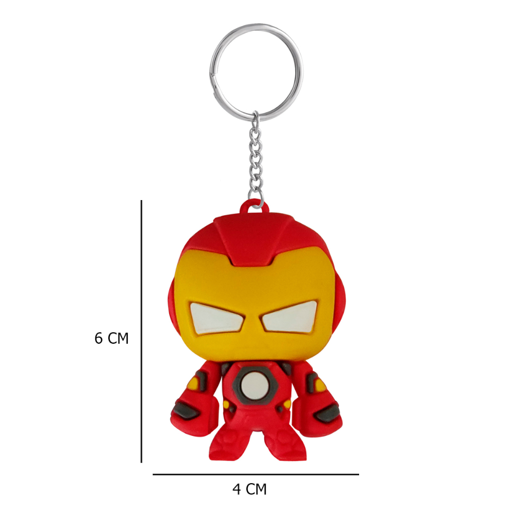 Marvel Avengers Iron Man Llavero Silicona