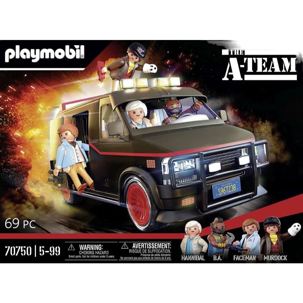 The A-Team Van Playset