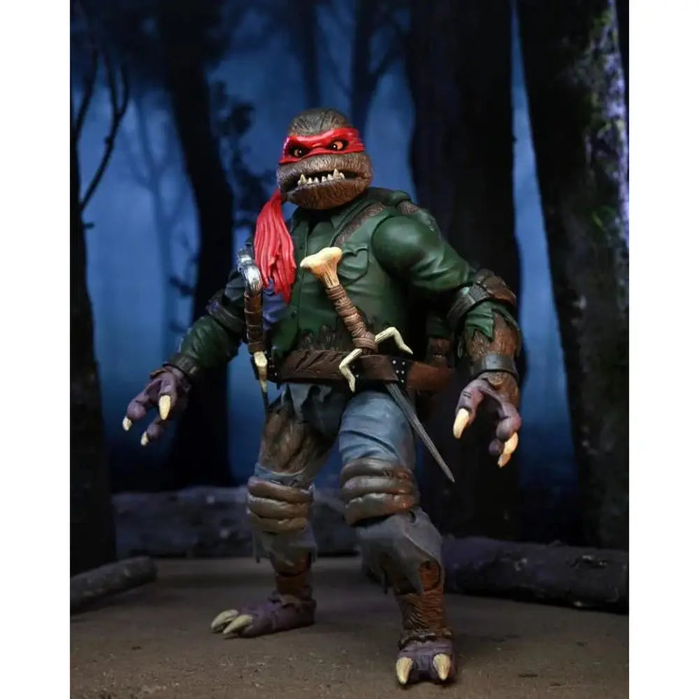 Universal Monsters x TMNT Ultimate Raphael as Wolfman