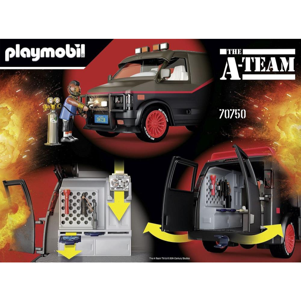 The A-Team Van Playset