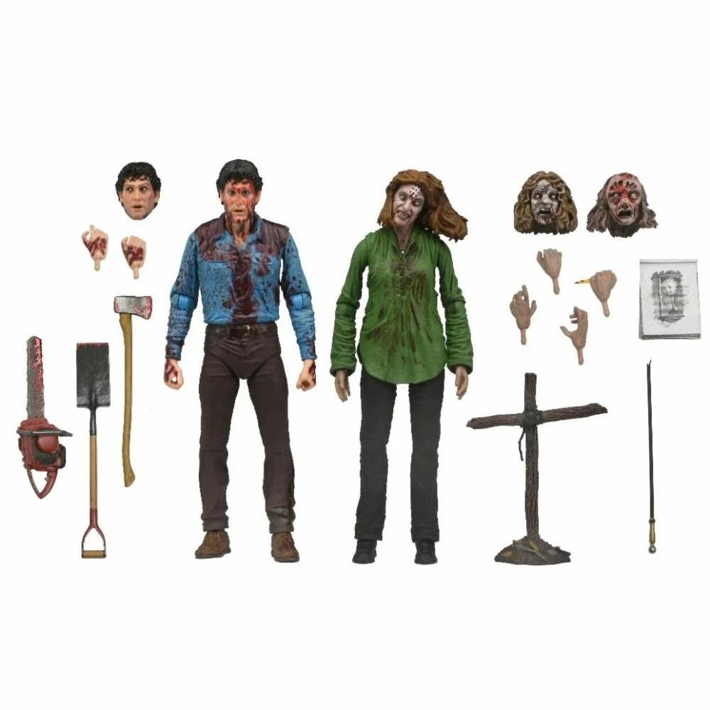 Evil Dead Ultimate Bloody Ash & Cheryl Williams 2-Pack