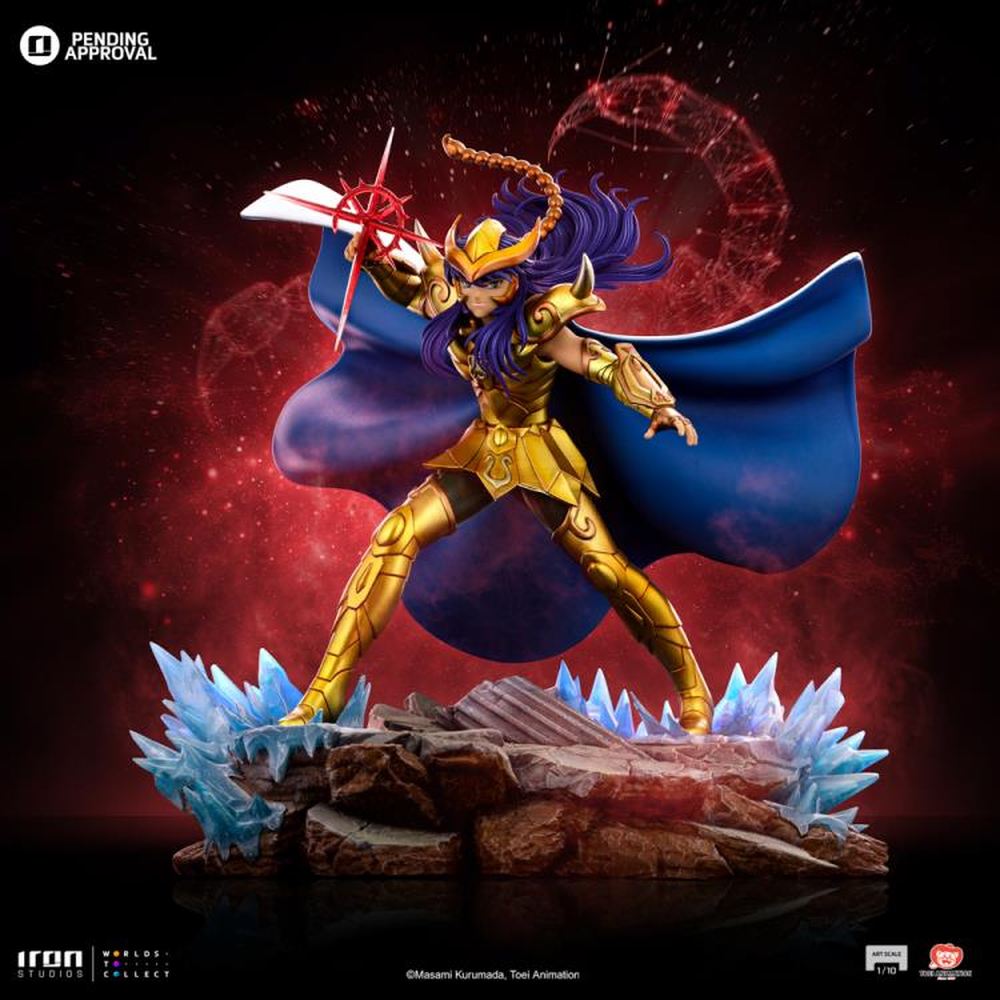 Saint Seiya Scorpio Milo Art Scale Limited Edition 1/10