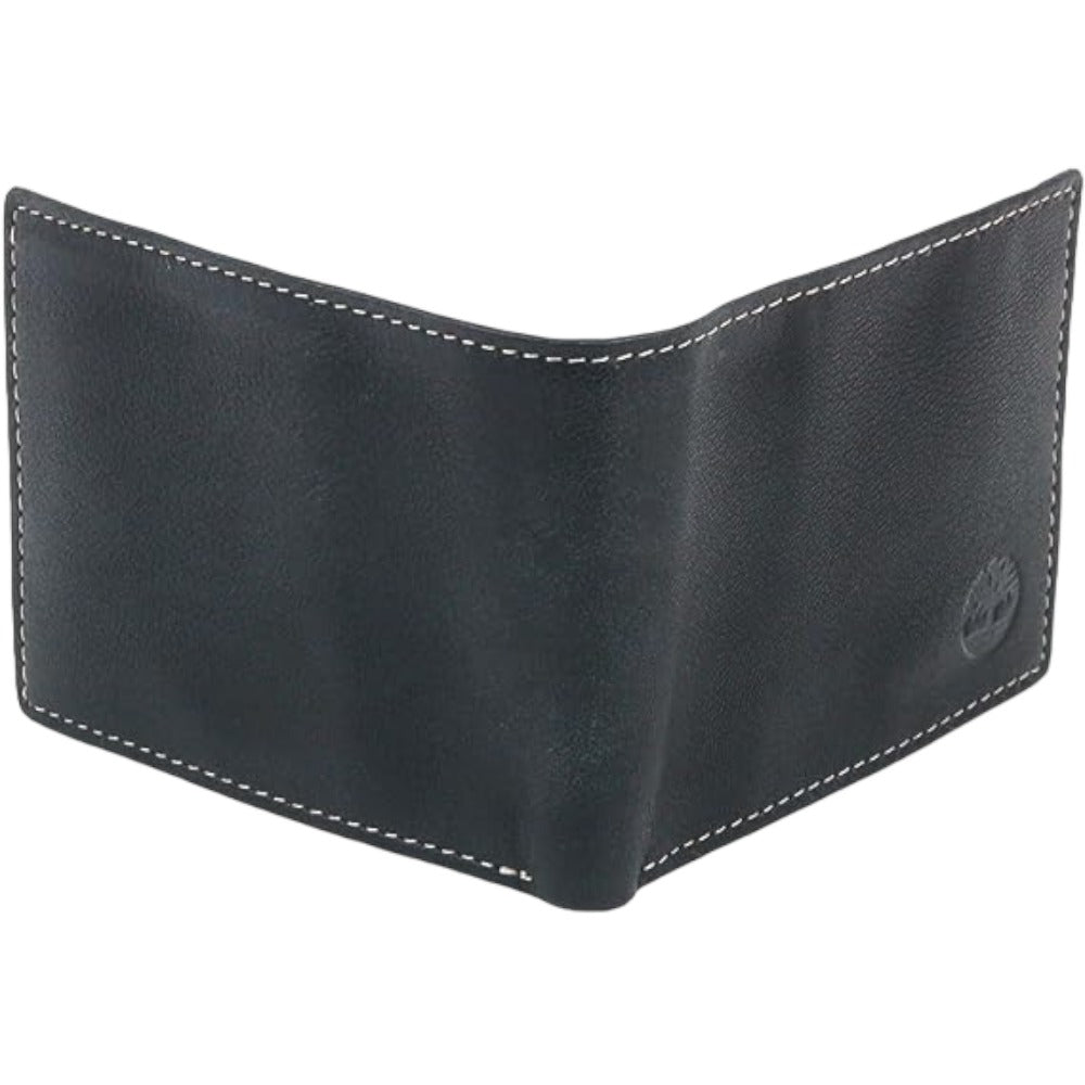 Timberland - Billetera para Hombre Bifold Negro