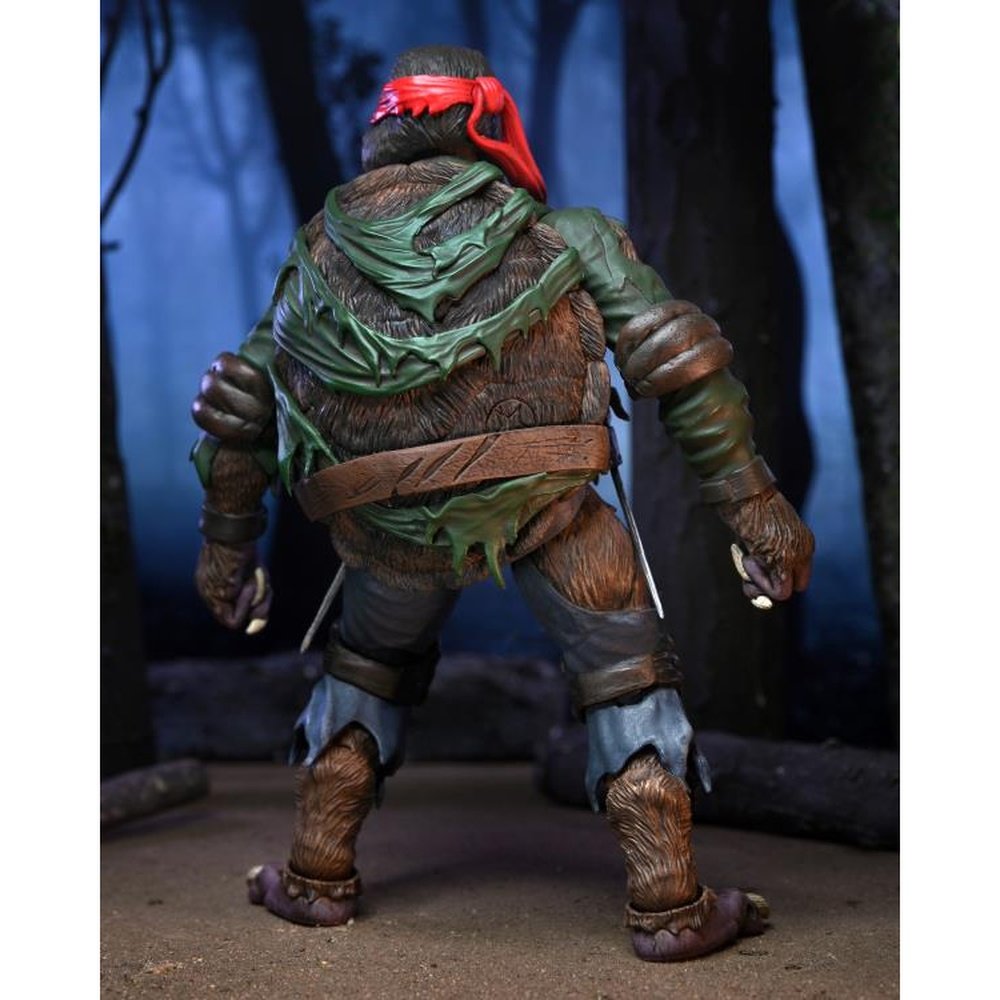 Universal Monsters x TMNT Ultimate Raphael as Wolfman