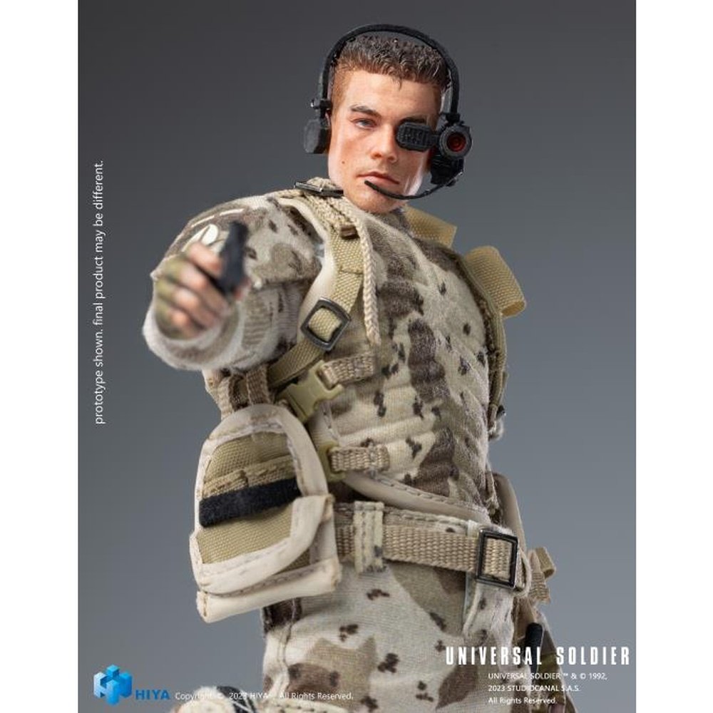 Universal Soldier Exquisite Super Series Luc Deveraux PX Previews Exclusive 1/12