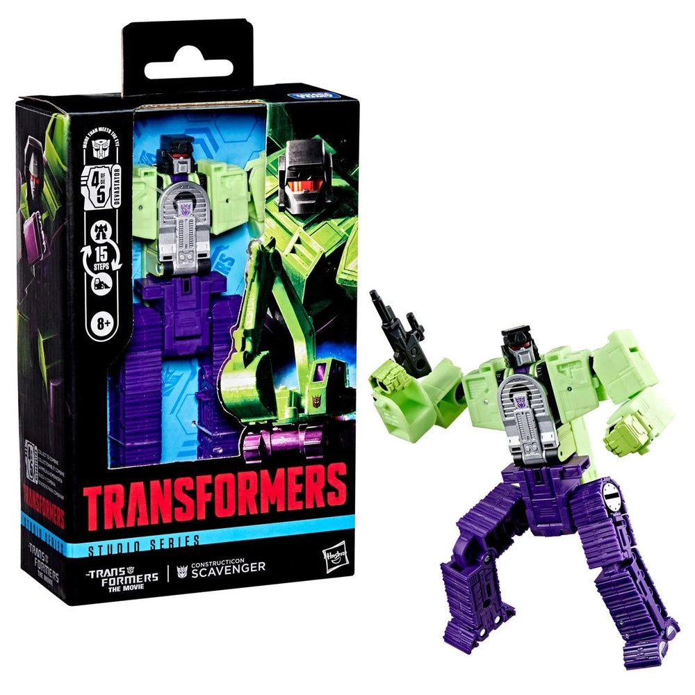 The Transformers: The Movie Studio Series Deluxe Class Constructicon Scavenger