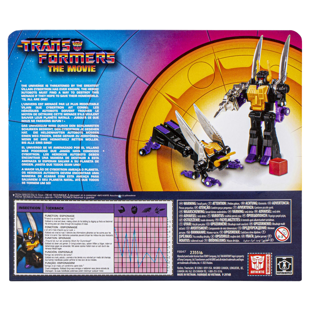 Transformers - Retro The Transformers: The Movie Kickback