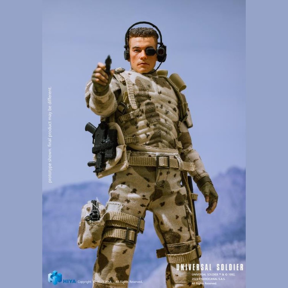 Universal Soldier Exquisite Super Series Luc Deveraux PX Previews Exclusive 1/12