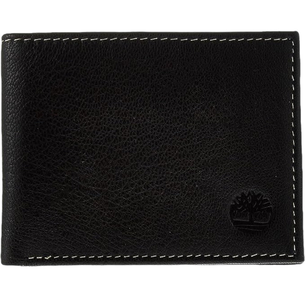 Timberland - Billetera para Hombre Bifold Negro