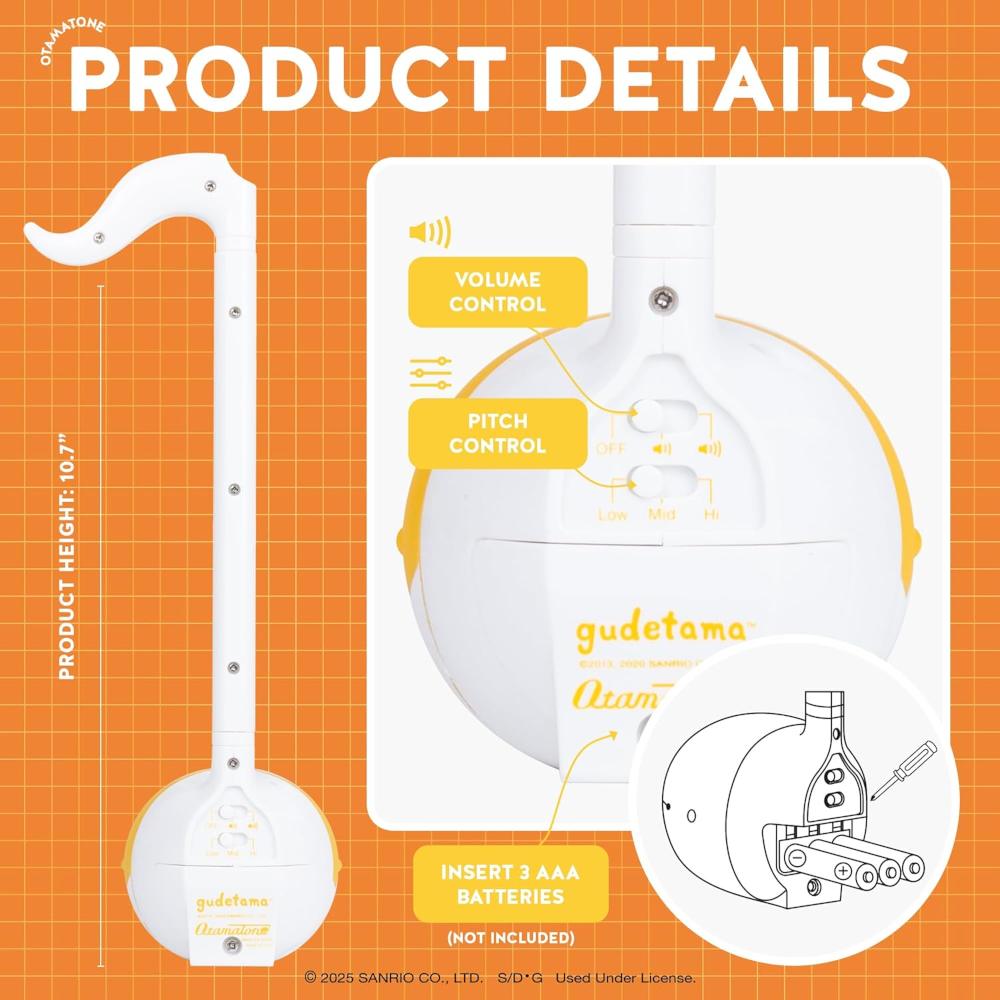Otamatone Special Edition Gudetama