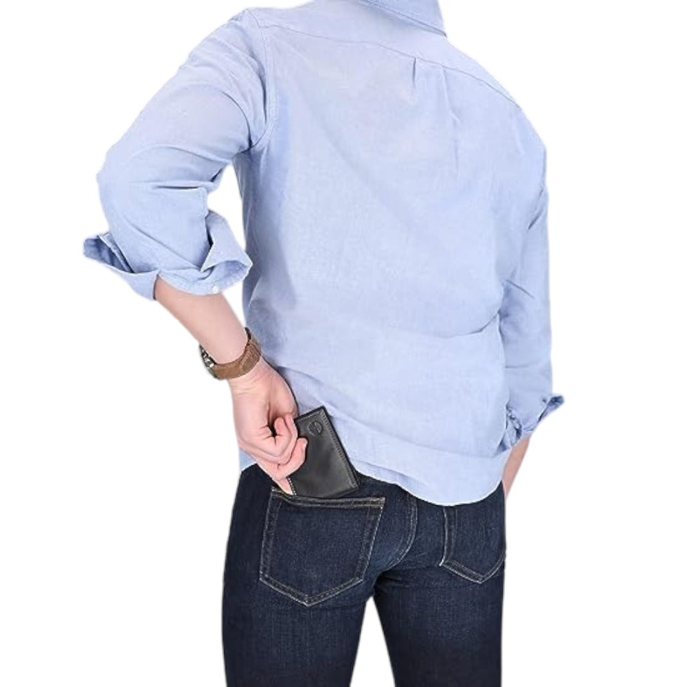 Timberland - Billetera para Hombre Bifold Negro