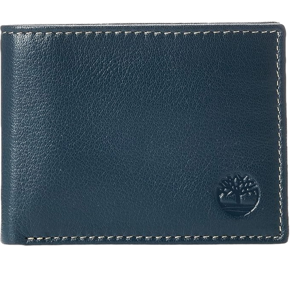Timberland - Billetera para Hombre Bifold Azul