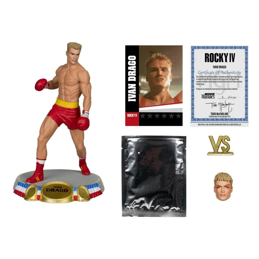 Movie Maniacs Rocky IV Ivan Drago 6" Limited Edition