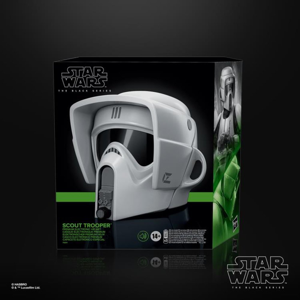 Star Wars: The Black Series Scout Trooper Casco Electrónico 1/1