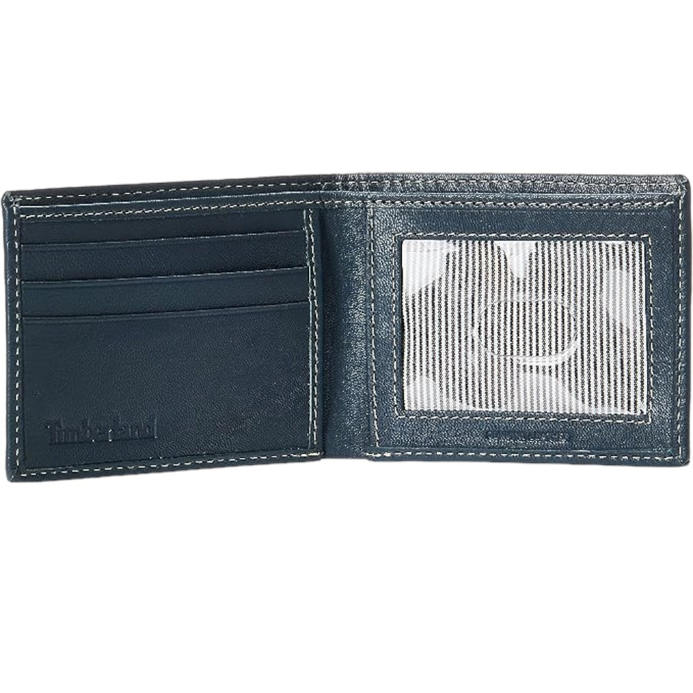 Timberland - Billetera para Hombre Bifold Azul