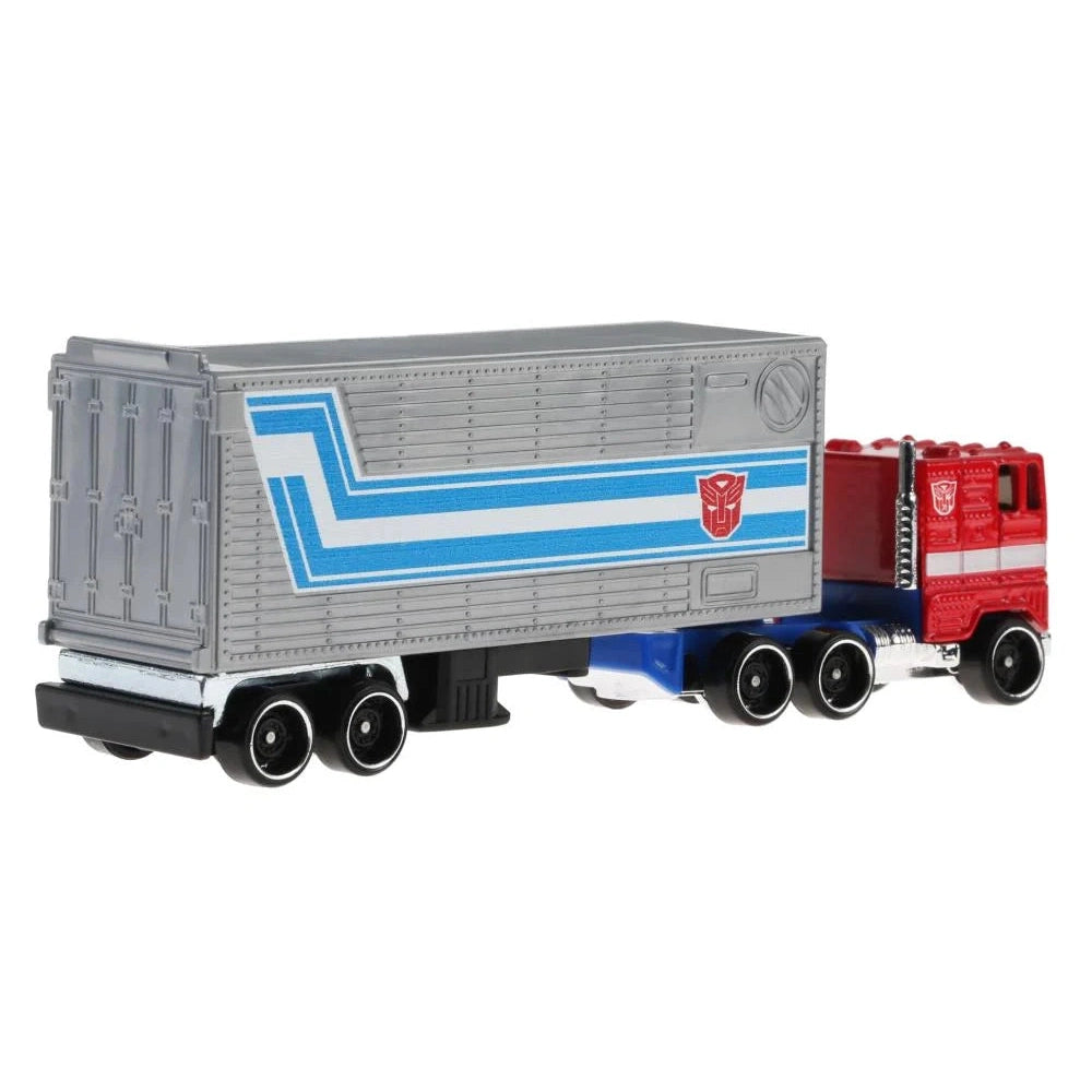 Hot Wheels Transformers Track Fleet Optimus Prime 1/64