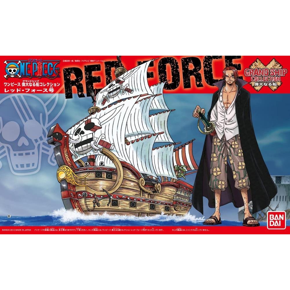 One Piece Grand Ship Collection Red Force Model Kit