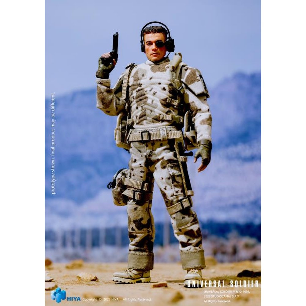 Universal Soldier Exquisite Super Series Luc Deveraux PX Previews Exclusive 1/12