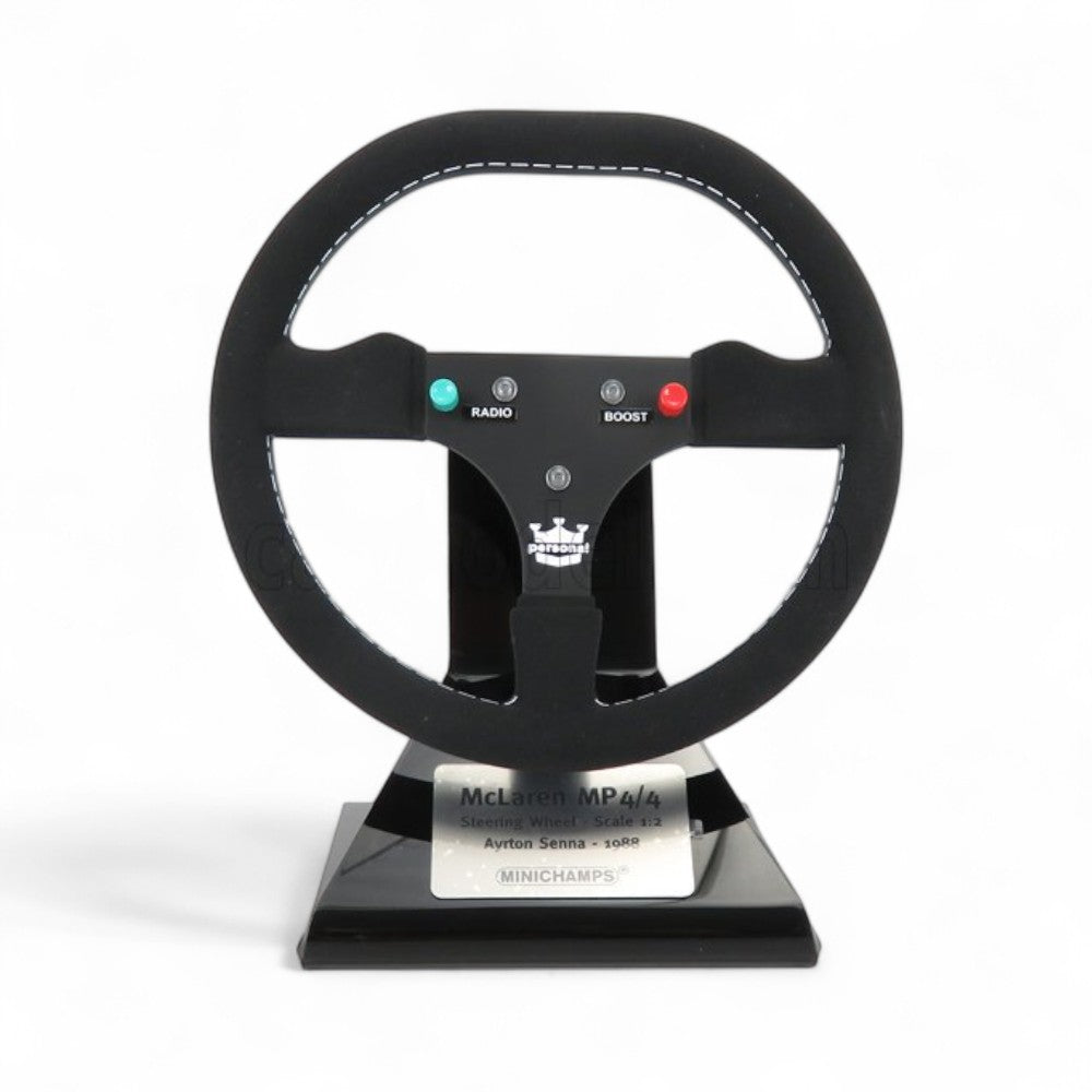 F1 Volante McLaren Honda MP4/4 Wolrd Champion 1988 - Ayrton Senna 1/2