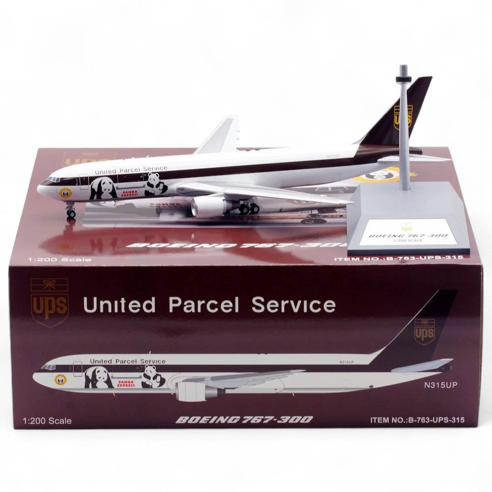 Boeing 767-300 United Parcel Service UPS Panda Express 1/200