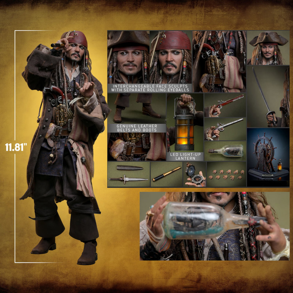Pirates of the Caribbean: Dead Men Tell No Tales - Jack Sparrow Collector Edition DX37