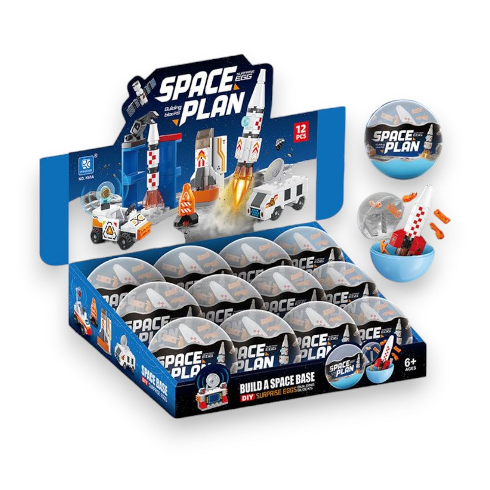 Bloques de Construcción Space Plan Set 12 un.