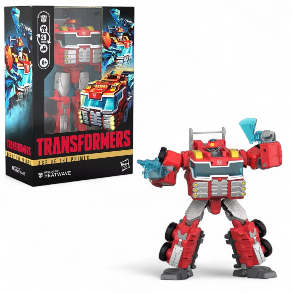 Transformers Age of the Primes Voyager Class Rescue Bot Heatwave