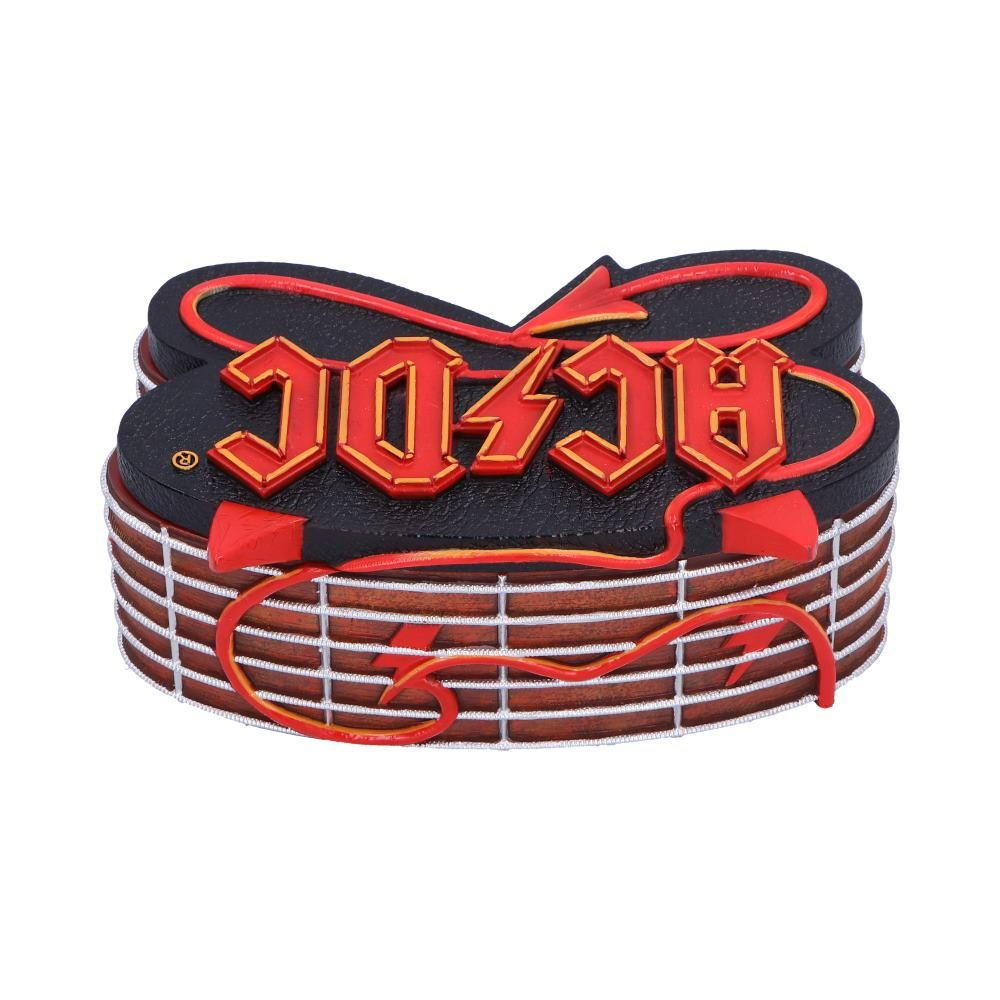 AC/DC Logo Guitar Inspired Box