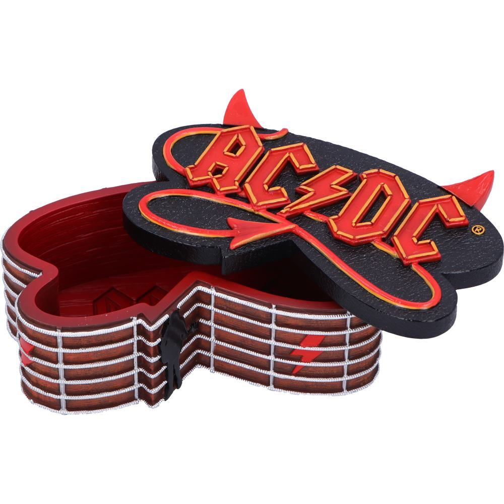 AC/DC Logo Guitar Inspired Box