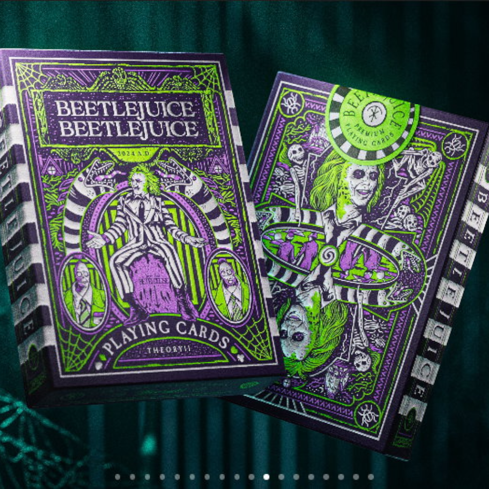 Naipes Premium - Beetlejuice