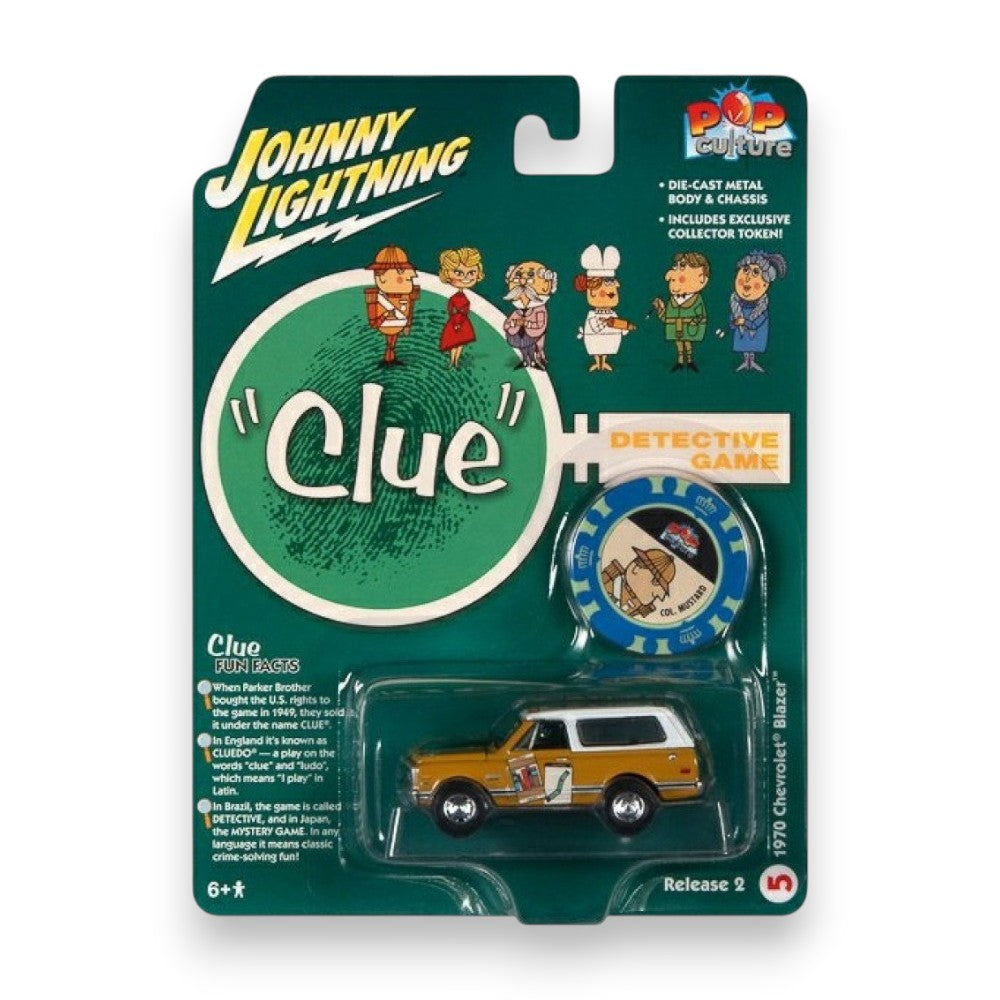 Clue! Detective Game - 1970 Chevrolet Blazer 1/64