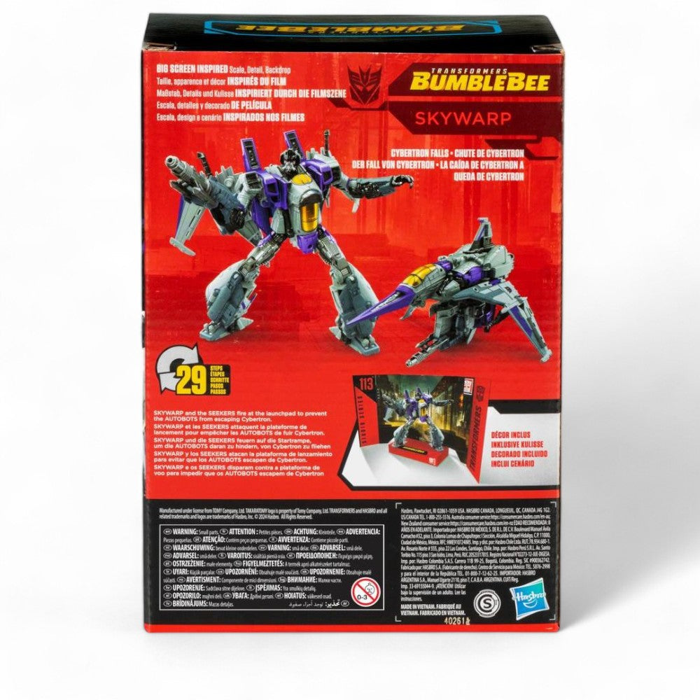 Transformers Studio Series Voyager Transformers: Bumblebee 113 Skywarp
