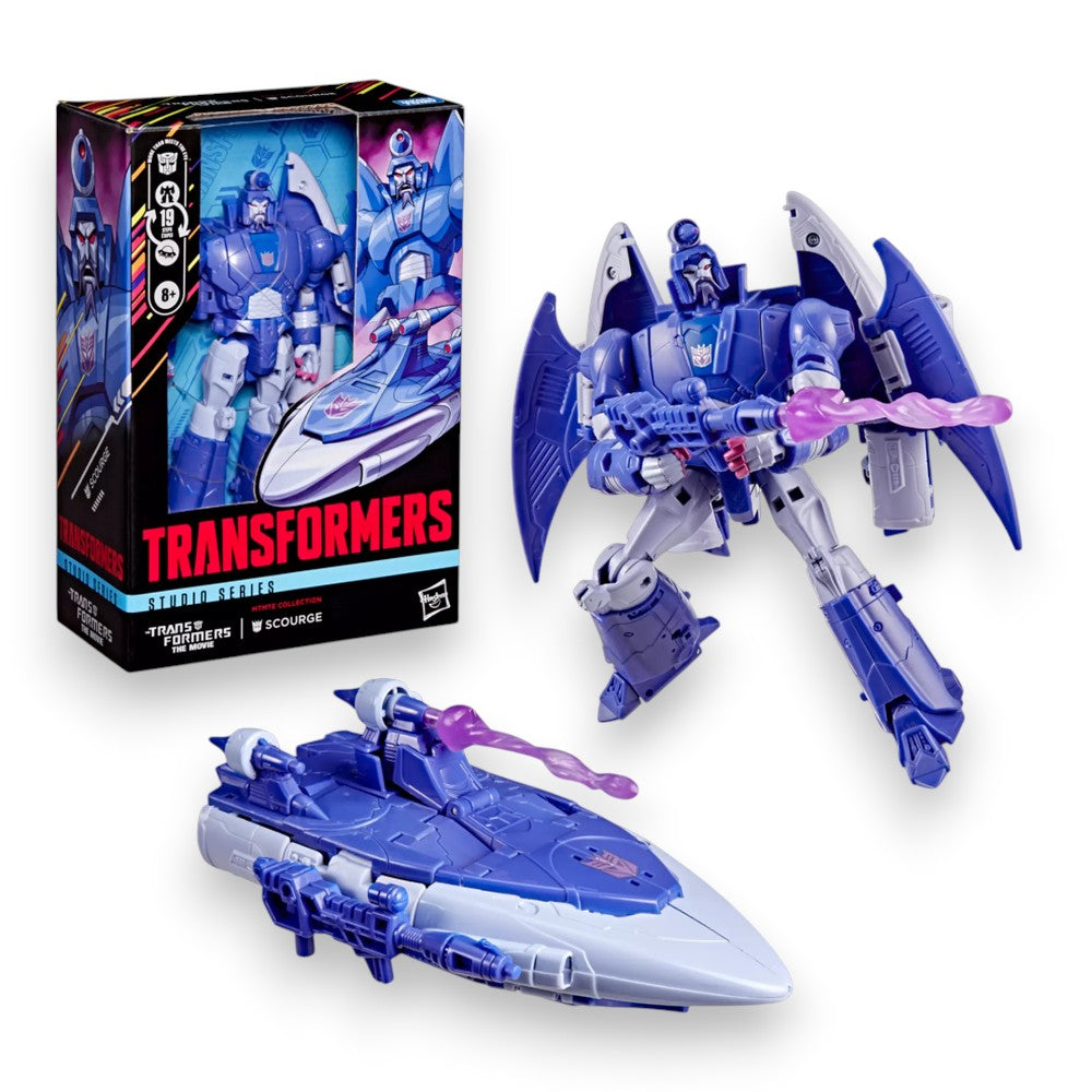 Transformers Studio Series MTMTE Collection The Transformers: The Movie Voyager Class Scourge