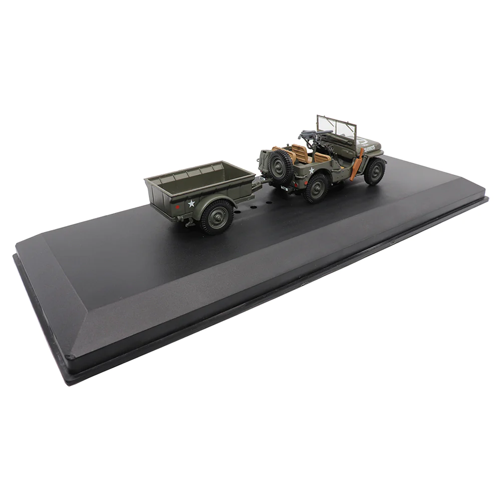 Willys Jeep 1/4-Ton Utility Truck & Trailer 1/43