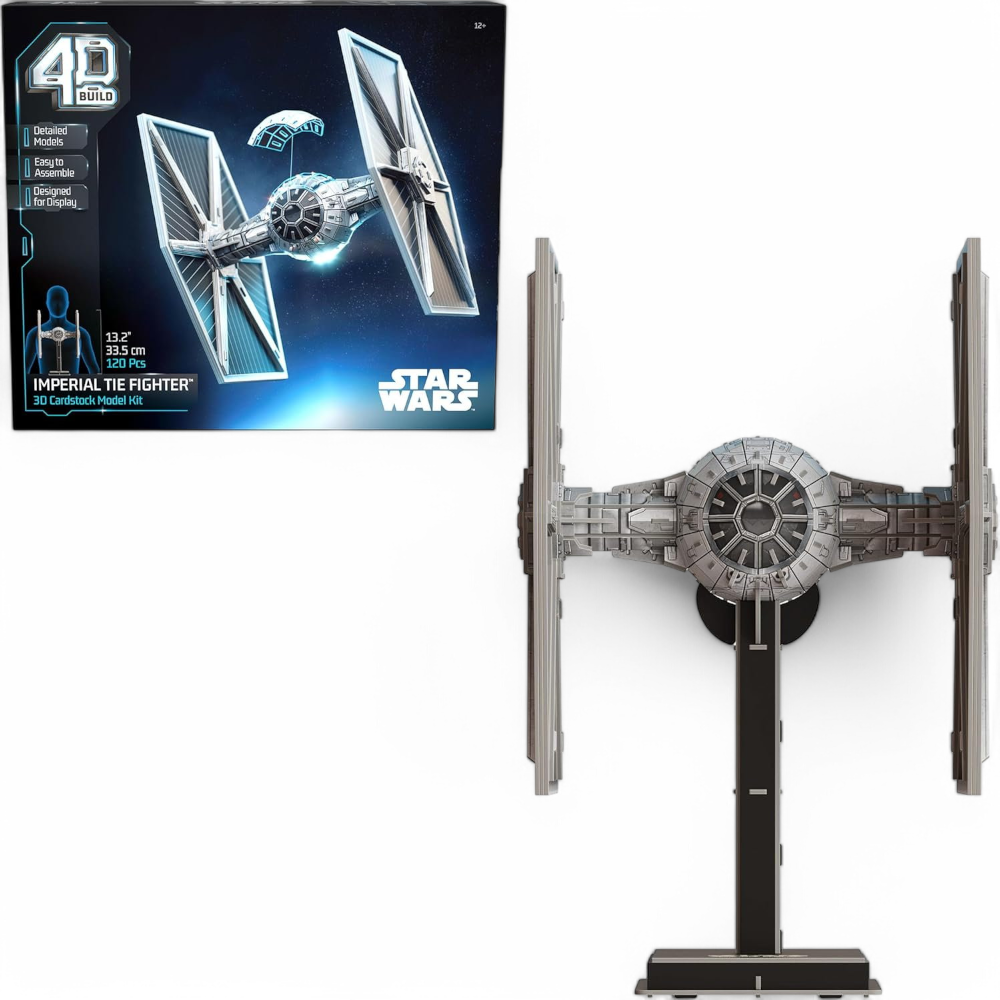 Star Wars: 4D Build - Imperial Tie Fighter 120 piezas