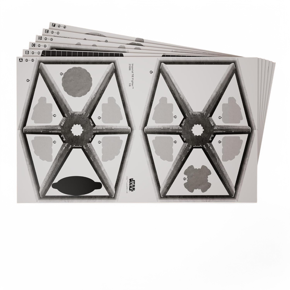 Star Wars: 4D Build - Imperial Tie Fighter 120 piezas