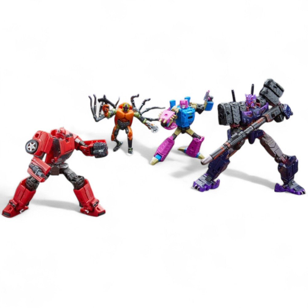 Transformers Legacy United Vs Multipack Box Set - Cliffjumper - Tarantulas - Squeezeplay - Tarn