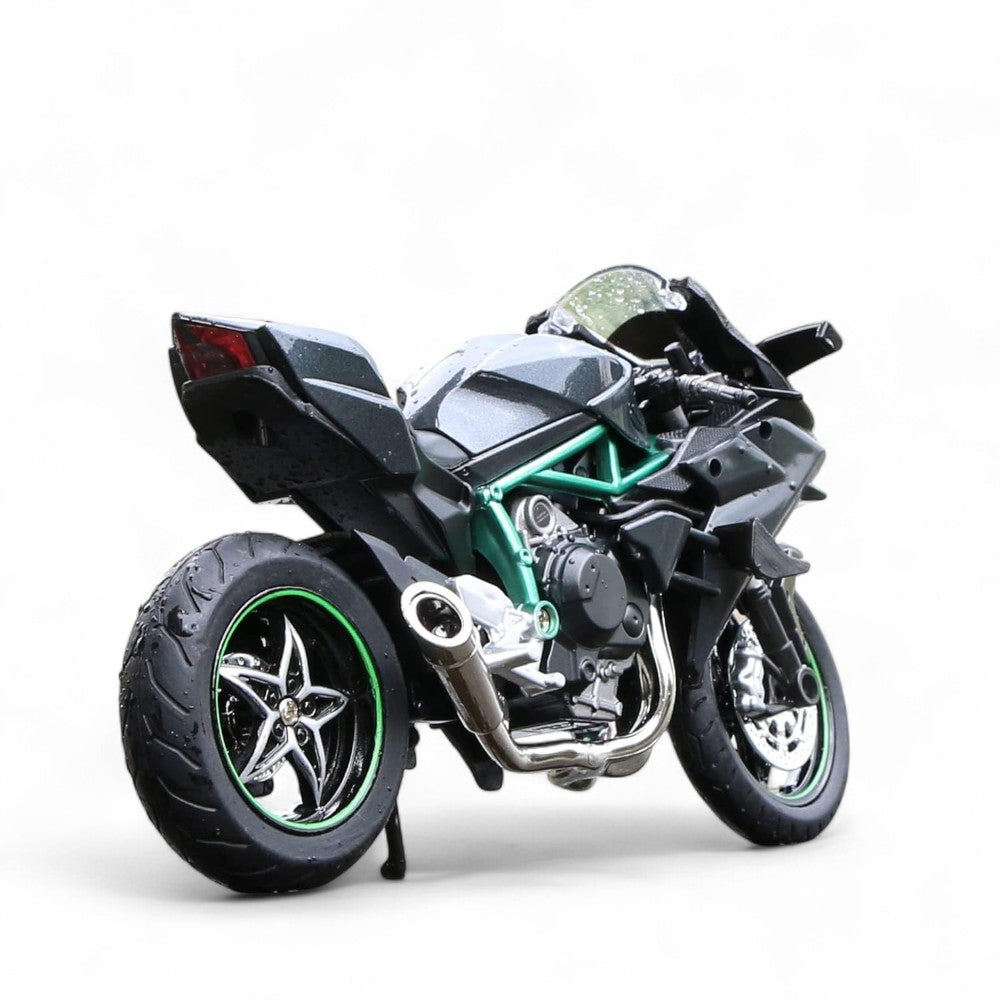 Motocicleta Ninja H2R Luces y Sonido 1/12