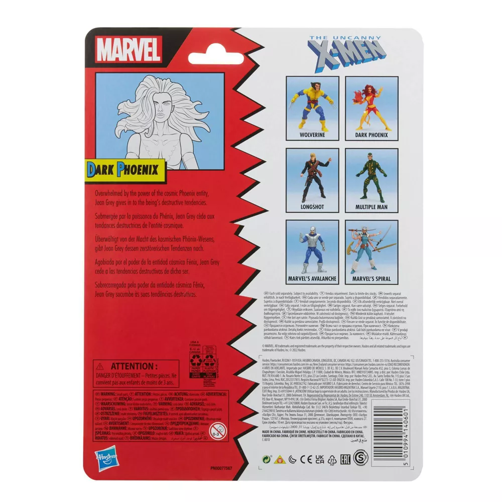 Marvel Legends Series The Uncanny X-Men Dark Phoenix
