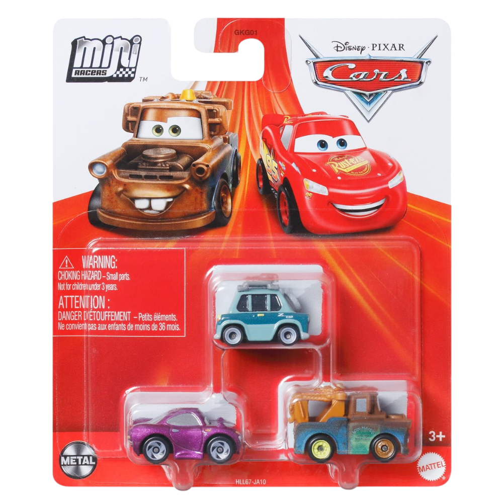 Cars Mini Racers: Professor Z - Mater - Holley Shiftwell 1/87
